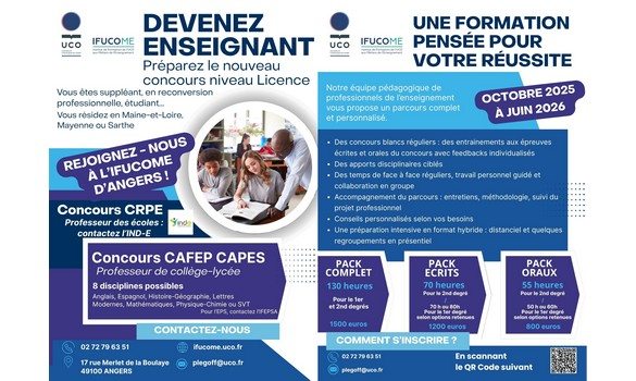 Préparation concours L3