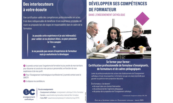 Titre de formateur 2026-2027
